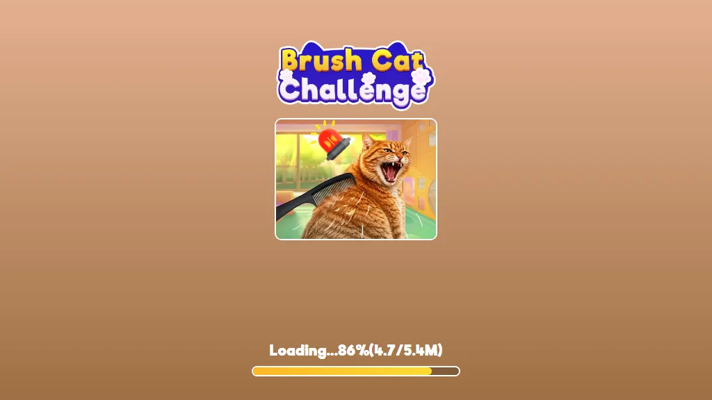 Brush Cat Challenge gameplay capture 1
