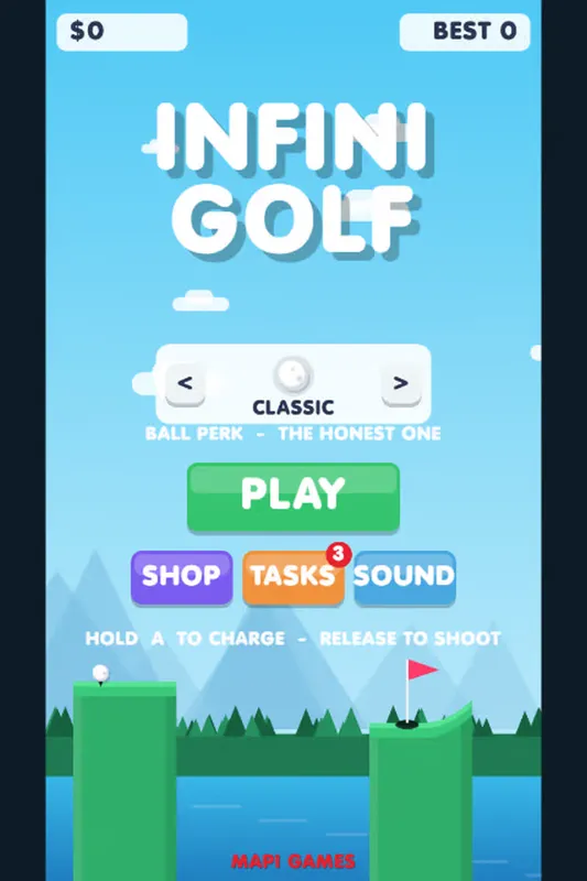 Infini Golf gameplay capture 1