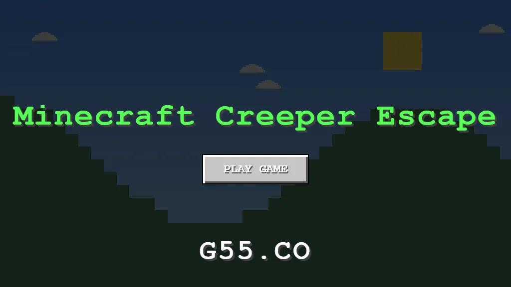 Minecraft Creeper Escape gameplay capture 1