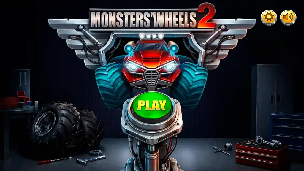 Monsters Wheels 2 gameplay capture 1