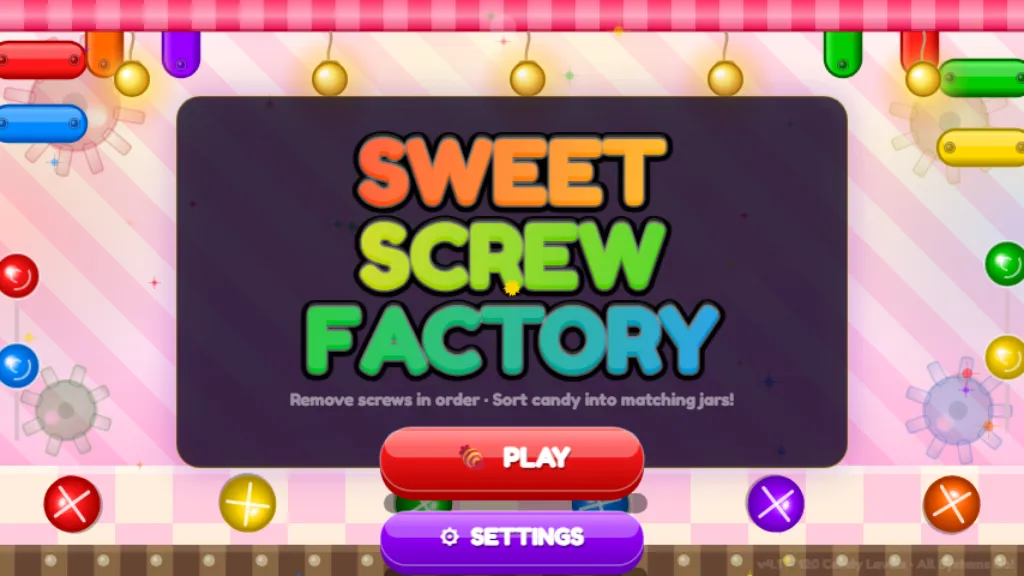 Sweet Screw Factory gameplay capture 1