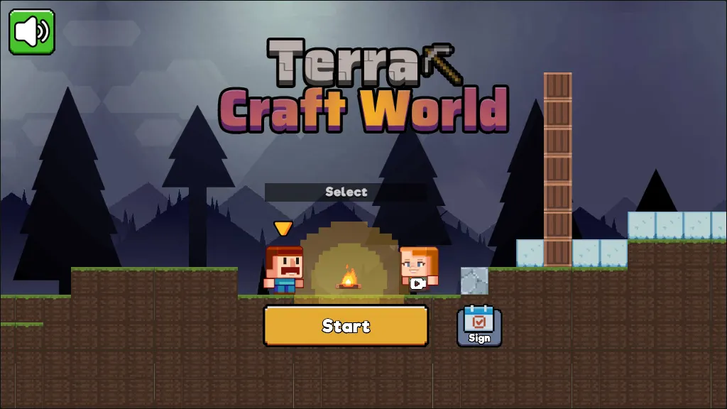 Terra Craft World gameplay capture 1