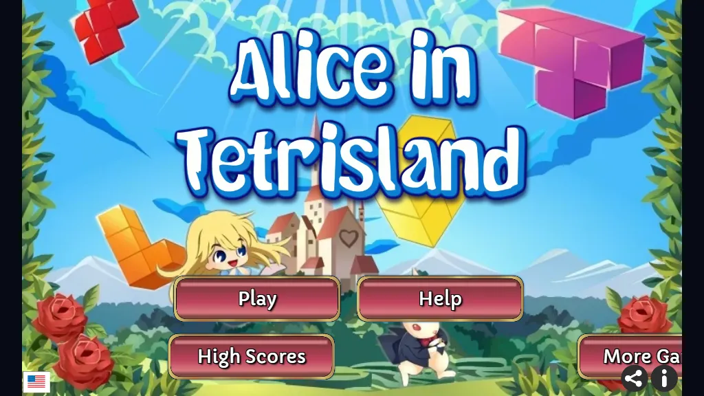 Alice in Tetrisland gameplay capture 1