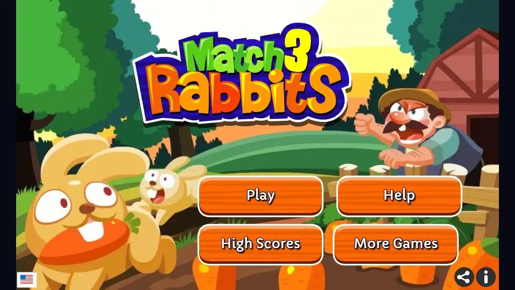 Match 3 Rabbits gameplay capture 1