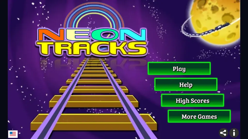 Neon Tracks gameplay capture 1