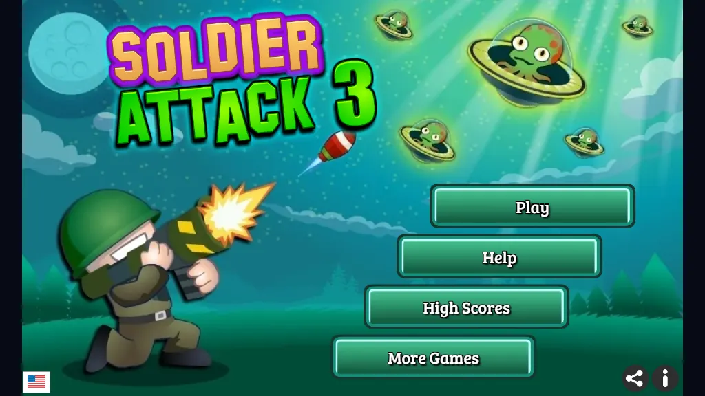 Soldier Attack 3 gameplay capture 1