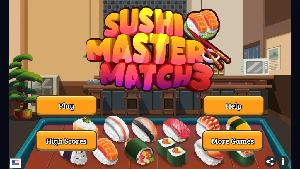 Sushi Master - Match3 gameplay capture 1