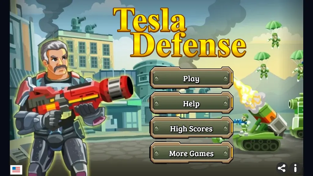 Tesla Defense gameplay capture 1