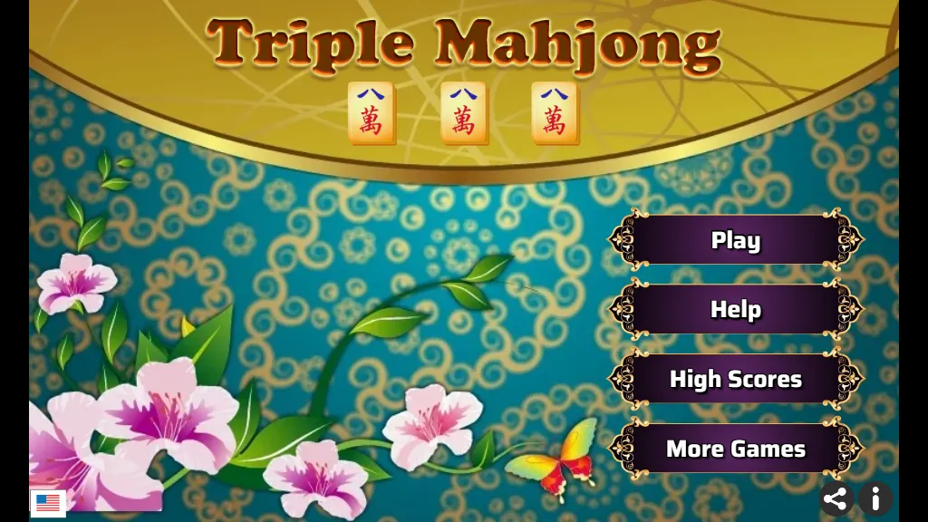 Triple Mahjong gameplay capture 1